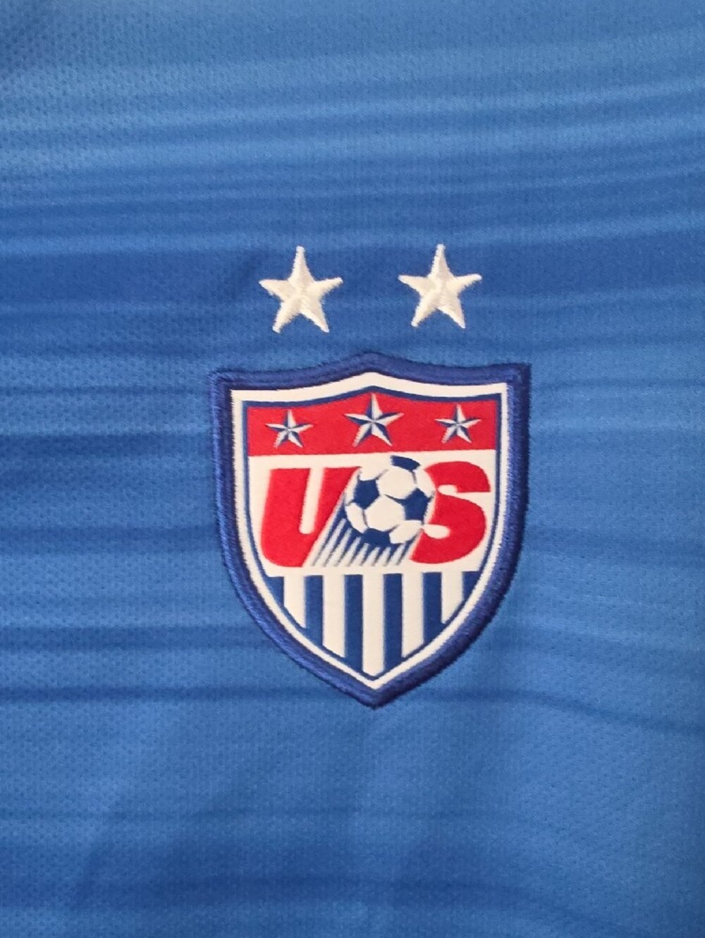 Nike Blue Gradient US Soccer Jersey with White Accents XL - Picture 2 of 11